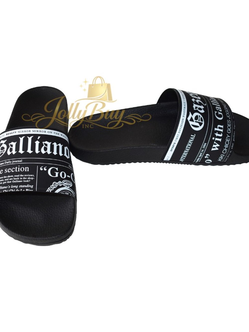 John Galliano Paris Women’s Sea Sandals Gazette Nero Size 9/ 40 (IT) - Picture 5 of 7